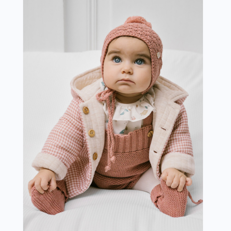 PETO PUNTO CON BLUSA NIÑA BEBE CANDIL - Main Image