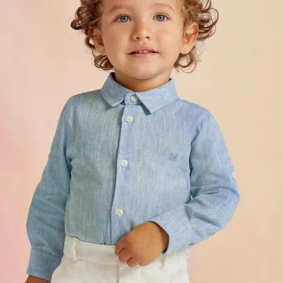 Camisa de niño manga larga sale
