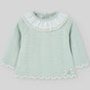 CONJUNTO LANA VERDE PALO"MININO" NIÑA BEBE