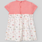 VESTIDO PUNTO TELA "GRANJA" DE 6M-3 AÑOS