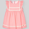 VESTIDO ROSA CHICLE NIÑA DE 12M-3 AÑOS CEREMONIA