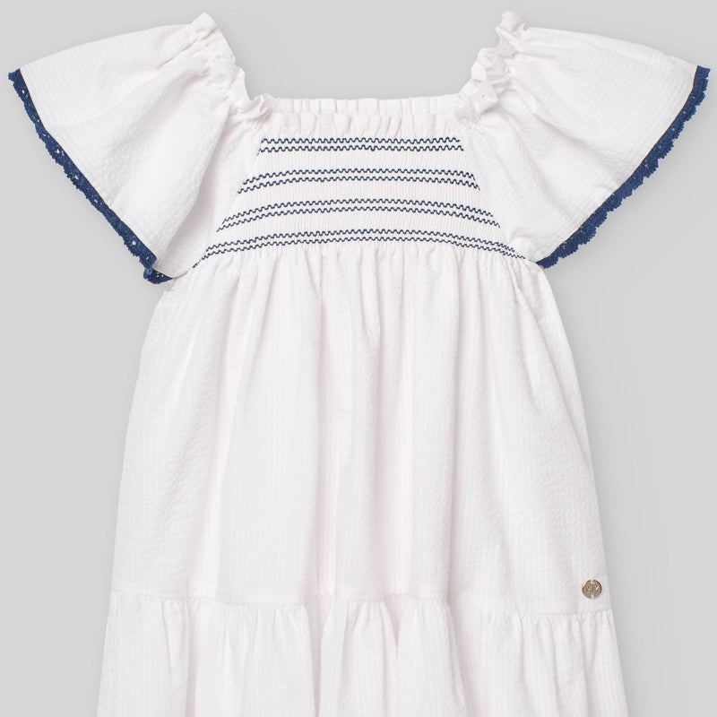 VESTIDO BLANCO “RIAS” NIÑA DE 4-12 AÑOS