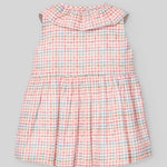 VESTIDO CUADROS " GRANJA" NIÑA DE 12M-6 AÑOS