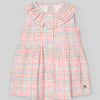 VESTIDO CUADROS " GRANJA" NIÑA DE 12M-6 AÑOS