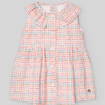 VESTIDO CUADROS " GRANJA" NIÑA DE 12M-6 AÑOS