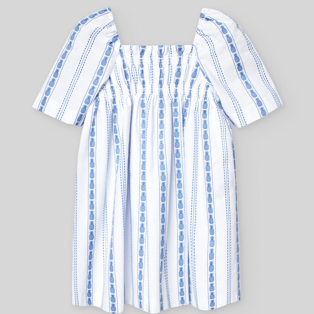 VESTIDO ESTAMPADO PIÑAS “DORNA” NIÑA DE 4-12 AÑOS