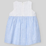 VESTIDO RALLAS LINO “DORNA” DE 6M-6 AÑOS