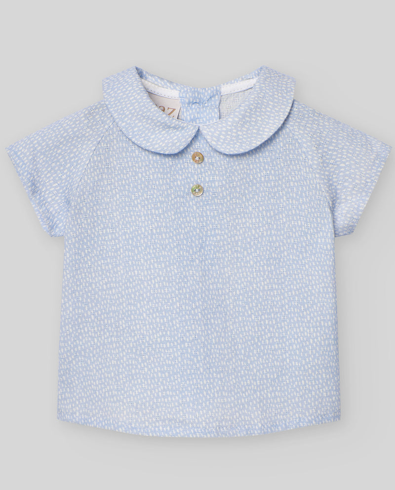 CONJUNTO “VENTO” CIELO NIÑO BEBE DE 3M-24M