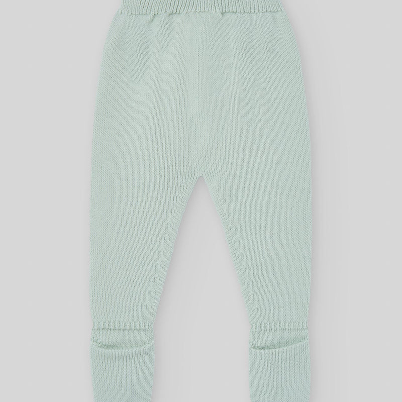 CONJUNTO LANA VERDE PALO"MININO" NIÑA BEBE