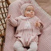 CONJUNTO BLUSA CON PANTALON CORTO "PASCUA "NIÑA BEBE