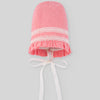 GORRO ALGODON CON PUNTILLA ROSA CHICLE
