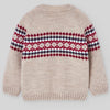 SUETER GRECAS ARENA-ROJO NAVIDEÑO "POMPON" NIÑO