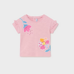 SET DE DOS PLAYERAS ALGODON NIÑA BEBE DE 12M-3 AÑOS