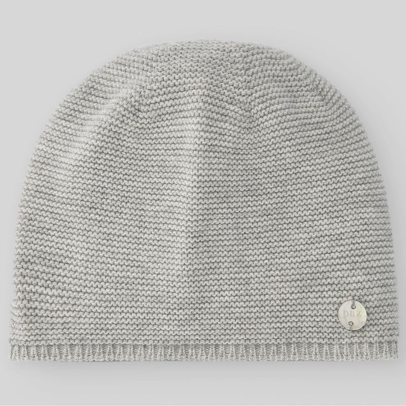 GORRO PUNTO LANA GRIS BALANCIN
