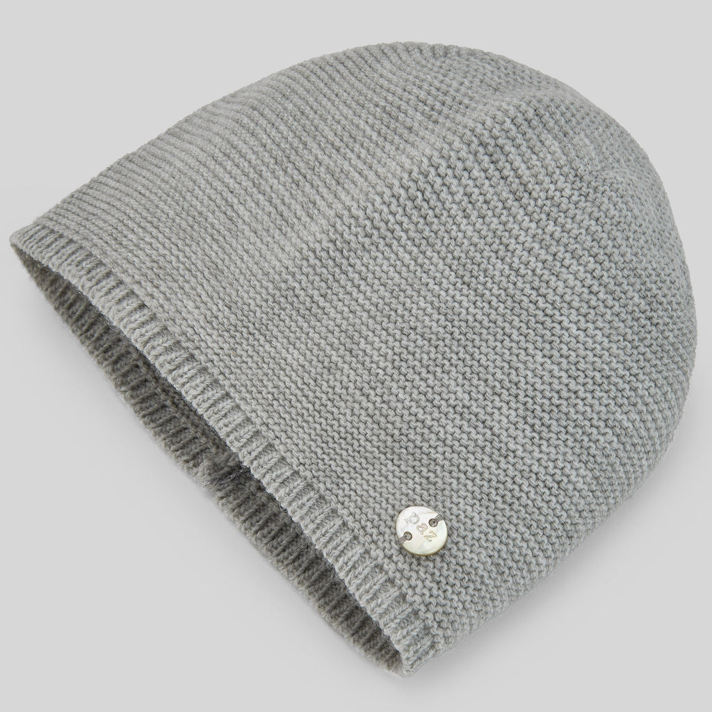 GORRO PUNTO LANA GRIS BALANCIN