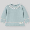 CONJUNTO PUNTO VERDE TIZA NIÑA BEBE "SEMILLA"