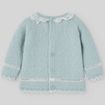 CONJUNTO PUNTO VERDE TIZA NIÑA BEBE "SEMILLA"