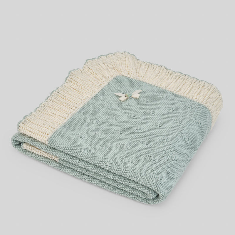 MANTA VERDE TIZA "SEMILLA"