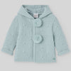CHAQUETON PUNTO CORTO UNISEX VERDE TIZA "SEMILLA"