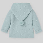 CHAQUETON PUNTO CORTO UNISEX VERDE TIZA "SEMILLA"