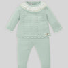 CONJUNTO LANA VERDE PALO"MININO" NIÑA BEBE