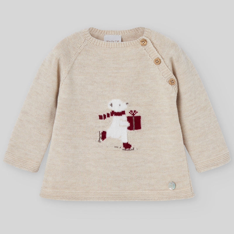 CONJUNTO PUNTO ARENA "ACEBO" NAVIDEÑO UNISEX "ACEBO"