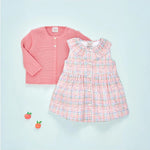 VESTIDO CUADROS " GRANJA" NIÑA DE 12M-6 AÑOS
