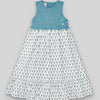 VESTIDO PUNTO TELA NIÑA DE 24M A 12 AÑOS AZUL CAPRI VILLA