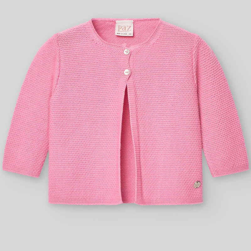 SUETER LARGO ROSA CHICLE ESENCIAL NIÑA DE 2-6 AÑOS