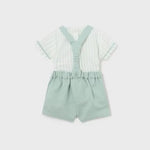 CONJUNTO TIRANTES LINO BEBE NIÑO DE 4-6M-18M