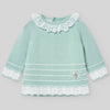 CONJUNTO VERDE AGUA “EIDO” NIÑA BEBE DE 3M-12M