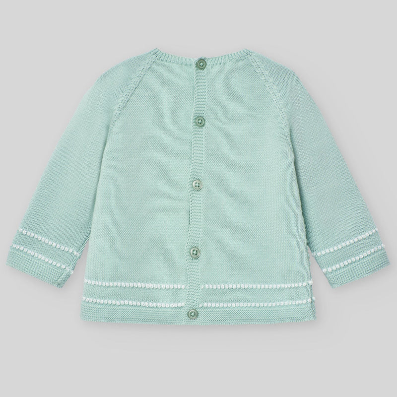 CONJUNTO PUNTO VERDE AGUA "EIDO NIÑO BEBE DE 00M-3M
