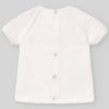 CONJUNTO PUNTO MULTICOLOR "FLOR" BEBE NIÑO DE 3M-9M