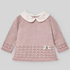 CONJUNTO PUNTO ROSA ATARDECER "SERAN" BEBE NIÑA DE 1M-9M