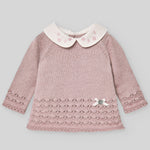 CONJUNTO PUNTO ROSA ATARDECER "SERAN" BEBE NIÑA DE 1M-9M