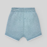 CONJUNTO PUNTO OPALO PANTALON CORTO"SERAN" NIÑO BEBE 1M-6M