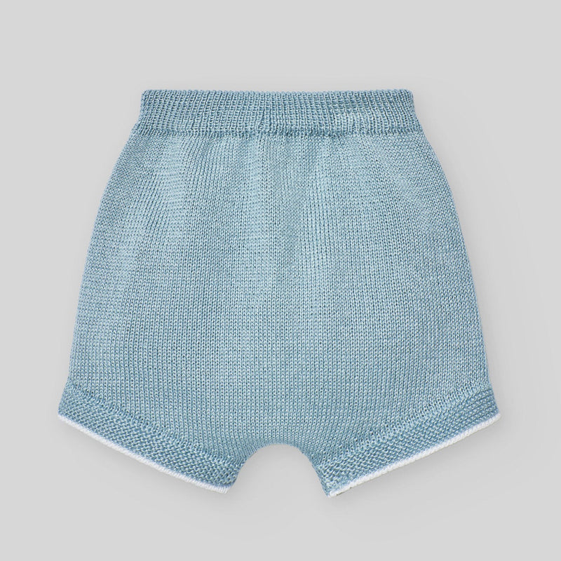 CONJUNTO PUNTO OPALO PANTALON CORTO"SERAN" NIÑO BEBE 1M-6M