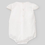 BOMBACHO UNISEX PUNTO TELA PLUMETY BCO-LINO DE 3M-12M