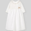 FALDON PUNTO TELA UNISEX "LINO" BCO-LINO 6M -12M