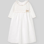 FALDON PUNTO TELA UNISEX "LINO" BCO-LINO 6M -12M