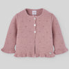 SUETER LARGO ALGODON CASHMERE "QUINTA" ROSA BALLET