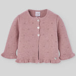 SUETER LARGO ALGODON CASHMERE "QUINTA" ROSA BALLET
