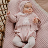 SUETER LARGO ALGODON CASHMERE "QUINTA" ROSA BALLET