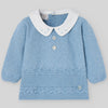 CONJUNTO ALGODON CASHEMERE "KOALA" AZUL RIVERA NIÑO BEBE