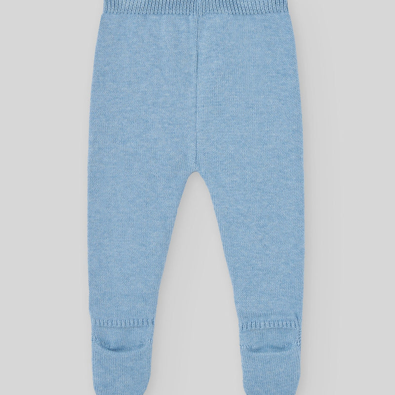 CONJUNTO ALGODON CASHEMERE "KOALA" AZUL RIVERA NIÑO BEBE