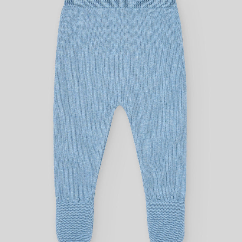 CONJUNTO ALGODON CASHEMERE "KOALA" AZUL RIVERA NIÑO BEBE