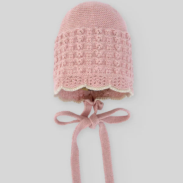 GORRO ALGODON  CASHMER ROSA AVENA "PASCUA"