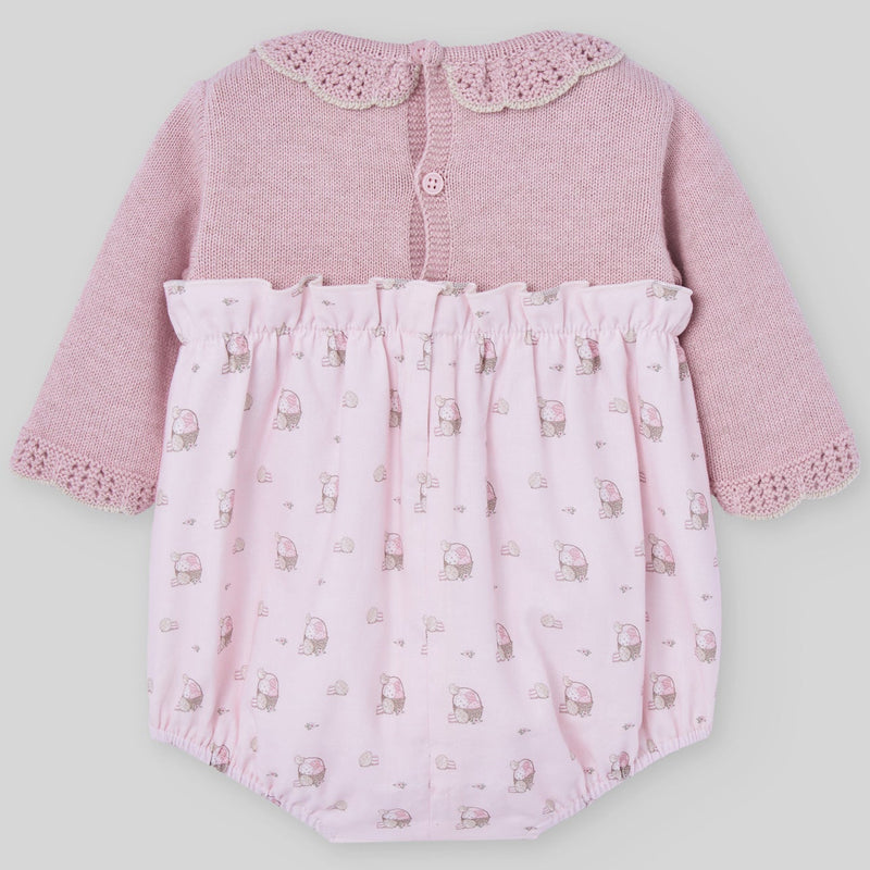 BOMBACHO PUNTO TELA "PASCUA" NIÑA BEBE