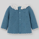 CONJUNTO PUNTO AZUL NILO "QUINTA" BEBE NIÑA