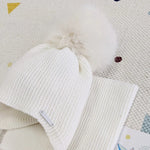 GORRO CRUDO UNISEX "POMPÓN”